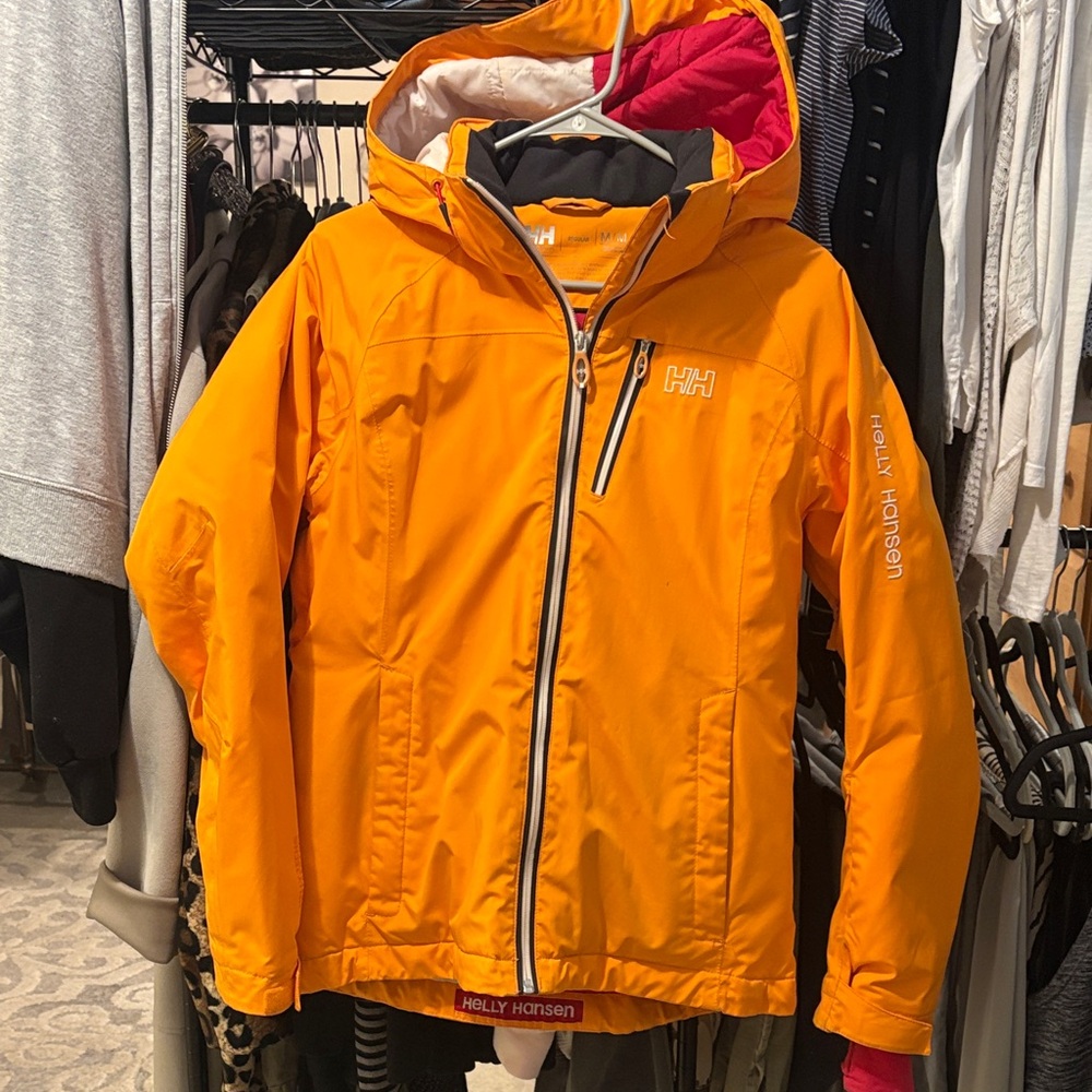 Helly Hansen Women’s Bright Orange Ski Jacket